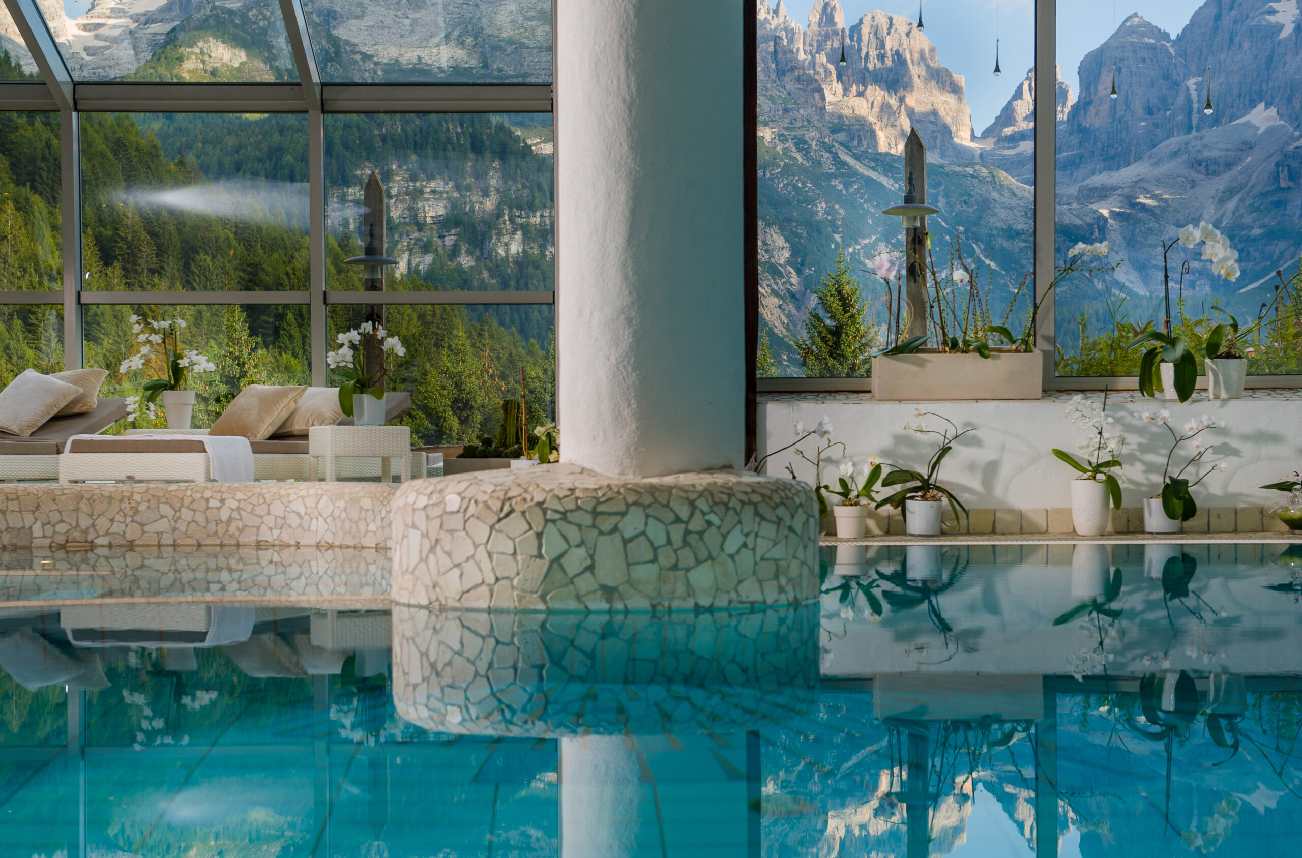 piscina spa hermitage